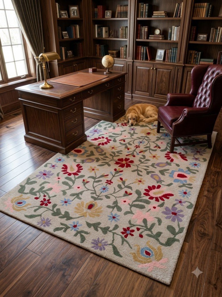 Hand Tufted Wool Carpet | Luxury Handmade Area Rug