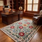 Custom Hand Tufted Wool Rug | Bespoke Handmade Carpet view 8