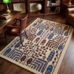 Hand Tufted Wool Rug | Premium Handmade Designer Carpet view 9