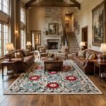 Custom Hand Tufted Wool Rug | Bespoke Handmade Carpet view 7
