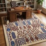 Hand Tufted Wool Rug | Premium Handmade Designer Carpet view 5