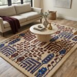 Hand Tufted Wool Rug | Premium Handmade Designer Carpet view 4