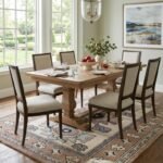 Handmade Hand Tufted Wool Rug | Modern Interior Design view 9