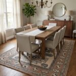 Handmade Hand Tufted Wool Rug | Modern Interior Design view 8
