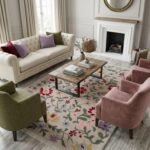 Hand Tufted Wool Carpet | Luxury Handmade Area Rug view 3