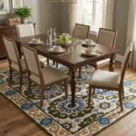 Hand Tufted Wool Area Rug | Custom Handmade Carpet view 9