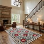 Custom Hand Tufted Wool Rug | Bespoke Handmade Carpet view 12