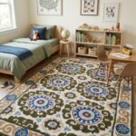Hand Tufted Wool Area Rug | Custom Handmade Carpet view 1