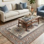Handmade Hand Tufted Wool Rug | Modern Interior Design view 17