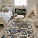 Hand Tufted Wool Area Rug | Custom Handmade Carpet view 7