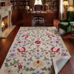 Hand Tufted Wool Carpet | Luxury Handmade Area Rug view 12