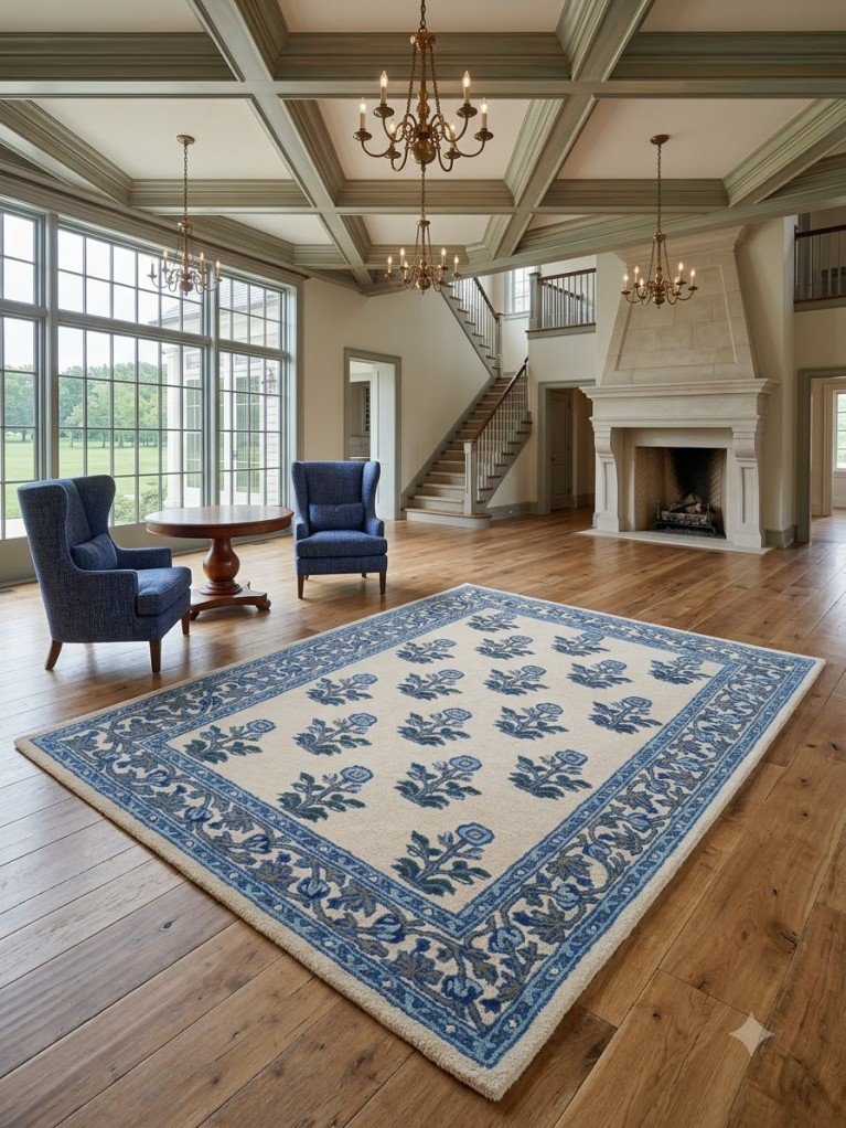 Luxury Hand Tufted Wool Rug | Artisan Handmade Carpet