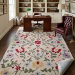 Hand Tufted Wool Carpet | Luxury Handmade Area Rug view 11