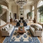 Luxury Hand Tufted Wool Rug | Artisan Handmade Carpet view 10