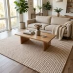 Handmade Wool Moroccan Rug | Traditional Berber Design view 13