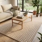 Handmade Wool Moroccan Rug | Traditional Berber Design view 11