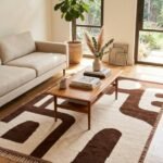 Premium Wool Moroccan Area Rug | Artisan Handmade Design view 7