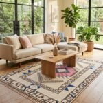 Traditional Wool Moroccan Rug | Handmade Berber Carpe view 10