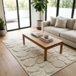 Natural Wool Moroccan Rug | Authentic Handmade Carpet view 6