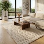 Boho Wool Moroccan Rug | Handcrafted Geometric Area Rug view 11