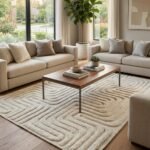 Handmade Moroccan Wool Carpet | Timeless Berber-Inspired Design view 12