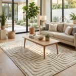 Handmade Moroccan Wool Carpet | Timeless Berber-Inspired Design view 10