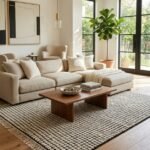 Luxury Wool Moroccan Rug | Handmade Berber Style Carpet view 11