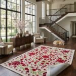 Designer Hand Tufted Wool Rug | Modern Geometric Pattern view 25