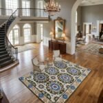 Hand Tufted Wool Area Rug | Custom Handmade Carpet view 14
