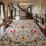 Hand Tufted Wool Carpet | Luxury Handmade Area Rug view 18