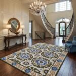 Hand Tufted Wool Area Rug | Custom Handmade Carpet view 15