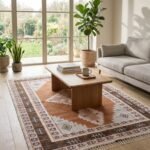 Moroccan Wool Rug | Handcrafted Geometric Floor Carpet view 17