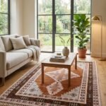 Moroccan Wool Rug | Handcrafted Geometric Floor Carpet view 15