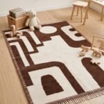 Premium Wool Moroccan Area Rug | Artisan Handmade Design view 1