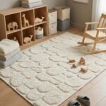Natural Wool Moroccan Rug | Authentic Handmade Carpet view 5
