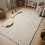 Boho Wool Moroccan Rug | Handcrafted Geometric Area Rug view 13