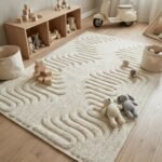 Handmade Moroccan Wool Carpet | Timeless Berber-Inspired Design view 14