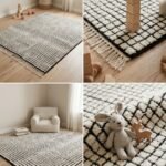 Luxury Wool Moroccan Rug | Handmade Berber Style Carpet view 16