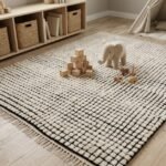 Luxury Wool Moroccan Rug | Handmade Berber Style Carpet view 13