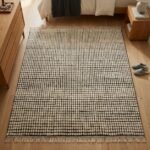 Luxury Wool Moroccan Rug | Handmade Berber Style Carpet view 8