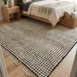 Luxury Wool Moroccan Rug | Handmade Berber Style Carpet view 6