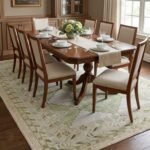 Handcrafted Wool Oushak Rug | Traditional Knotted Carpet view 5