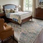 Timeless Wool Oushak Carpet | Luxury Hand Knotted Rug view 5