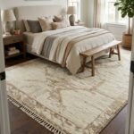 High Quality Wool Oushak Carpet | Hand Knotted Luxury Rug view 11