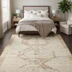 High Quality Wool Oushak Carpet | Hand Knotted Luxury Rug view 1