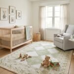 Handcrafted Wool Oushak Rug | Traditional Knotted Carpet view 3