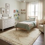 High Quality Wool Oushak Carpet | Hand Knotted Luxury Rug view 14