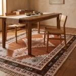Moroccan Wool Rug | Handcrafted Geometric Floor Carpet view 2