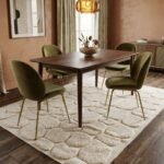 Natural Wool Moroccan Rug | Authentic Handmade Carpet view 9