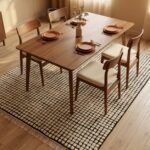 Luxury Wool Moroccan Rug | Handmade Berber Style Carpet view 4